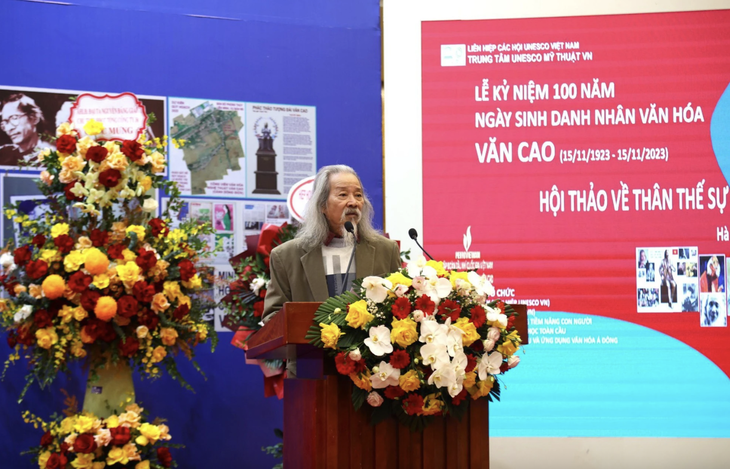 Con trai cố nhạc sĩ Văn Cao: 'Chúng tôi nhìn cha như cây cao bóng cả'- Ảnh 1.