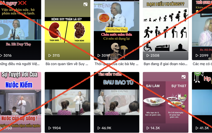 Cẩn trọng với quảng cáo của "bác sĩ tự xưng" trên Facebook, Tiktok