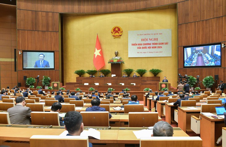 ‘Giám sát là một khâu then chốt để nâng cao hiệu lực của Quốc hội’- Ảnh 1. ‘Giám sát là một khâu then chốt để nâng cao hiệu lực của Quốc hội’- Ảnh 1.