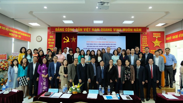 Hội nghị khoa học thường niên Viện Dinh dưỡng Quốc gia năm 2023- Ảnh 1.