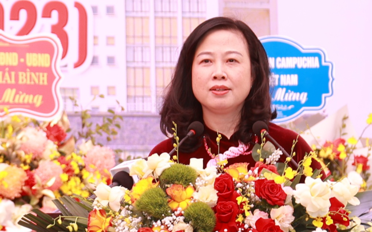 5 nhiệm vụ Bộ trưởng Bộ Y tế Đào Hồng Lan nhắn gửi đến Trường Đại học Y Dược Thái Bình