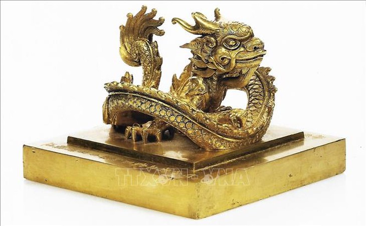 Chuyển giao ấn vàng 'Hoàng đế chi bảo' từ Pháp về Việt Nam- Ảnh 1.
