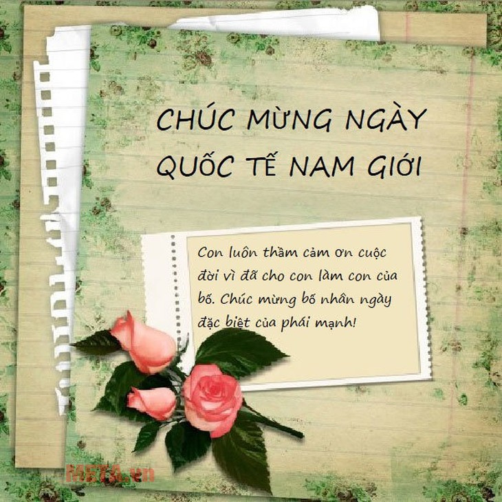 Những mẫu thiệp chúc mừng ngày Quốc tế Đàn ông 19/11 online đẹp nhất- Ảnh 11. Những mẫu thiệp chúc mừng ngày Quốc tế Đàn ông 19/11 online đẹp nhất- Ảnh 11.