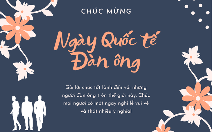 Những mẫu thiệp chúc mừng ngày Quốc tế Đàn ông 19/11 online đẹp nhất