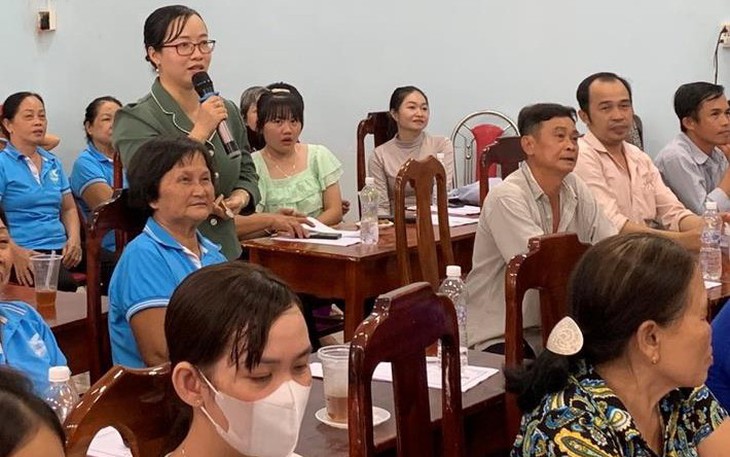 Trảng Bom, Đồng Nai: Tập huấn tuyên truyền, phổ biến pháp luật về bình đẳng giới