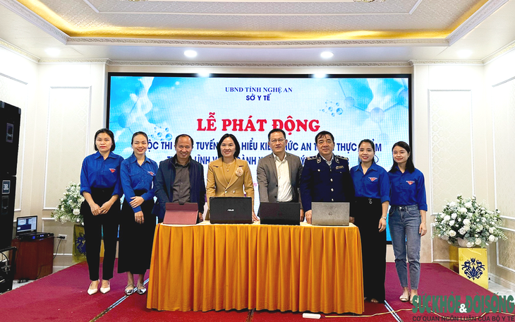 Nghệ An: Phát động cuộc thi trực tuyến tìm hiểu kiến thức an toàn thực phẩm- Ảnh 1.