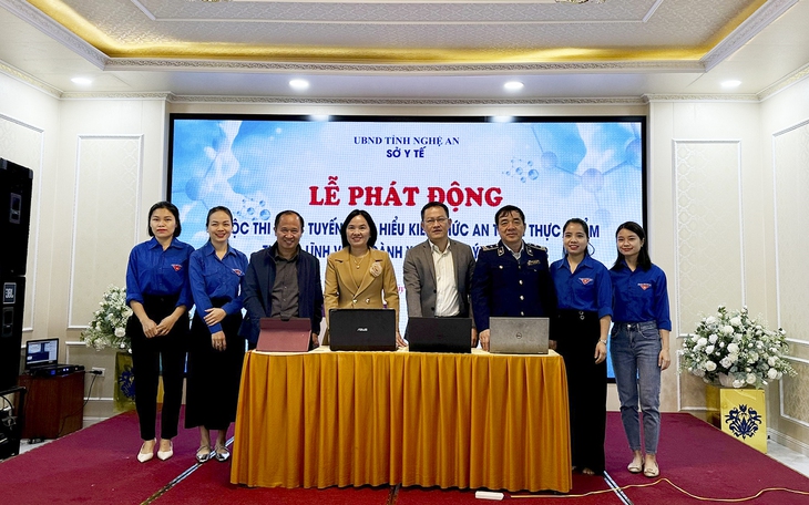 Nghệ An: Phát động cuộc thi trực tuyến tìm hiểu kiến thức an toàn thực phẩm
