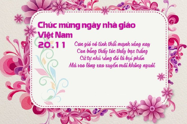 Những mẫu thiệp chúc mừng ngày Nhà giáo Việt Nam 20/11 đẹp nhất 2024- Ảnh 18.