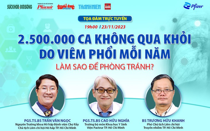 "2,5 triệu ca không qua khỏi do viêm phổi mỗi năm – làm sao để phòng tránh?"- Ảnh 1. "2,5 triệu ca không qua khỏi do viêm phổi mỗi năm – làm sao để phòng tránh?"- Ảnh 1.