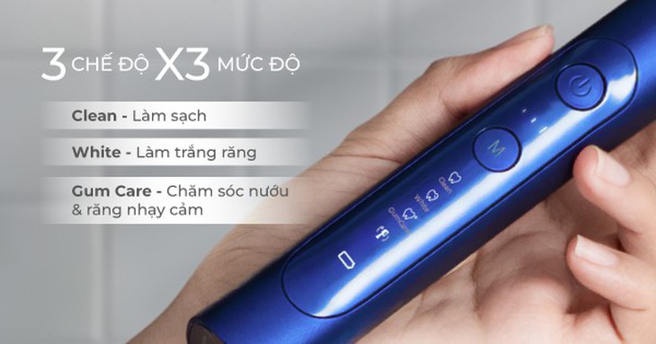 Hỗ trợ ngừa sâu răng, viêm nướu với bàn chải điện thế hệ mới- Ảnh 3.