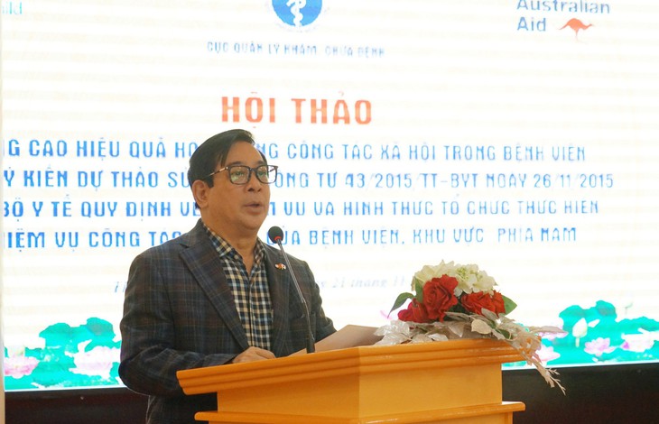 Nhân lực công tác xã hội của các bệnh viện còn nhiều hạn chế- Ảnh 3. Nhân lực công tác xã hội của các bệnh viện còn nhiều hạn chế- Ảnh 3.