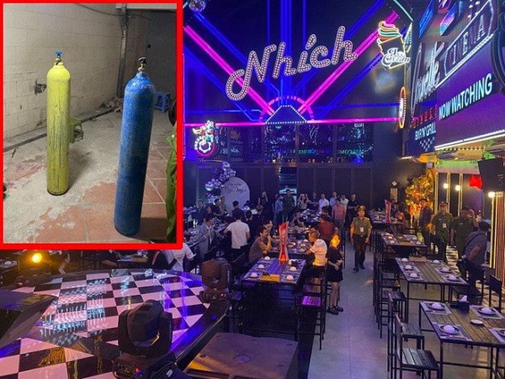Tàng trữ 2 bình bóng cười, quán ‘Nhích beer club’ bị phạt 55 triệu đồng- Ảnh 1. Tàng trữ 2 bình bóng cười, quán ‘Nhích beer club’ bị phạt 55 triệu đồng- Ảnh 1.