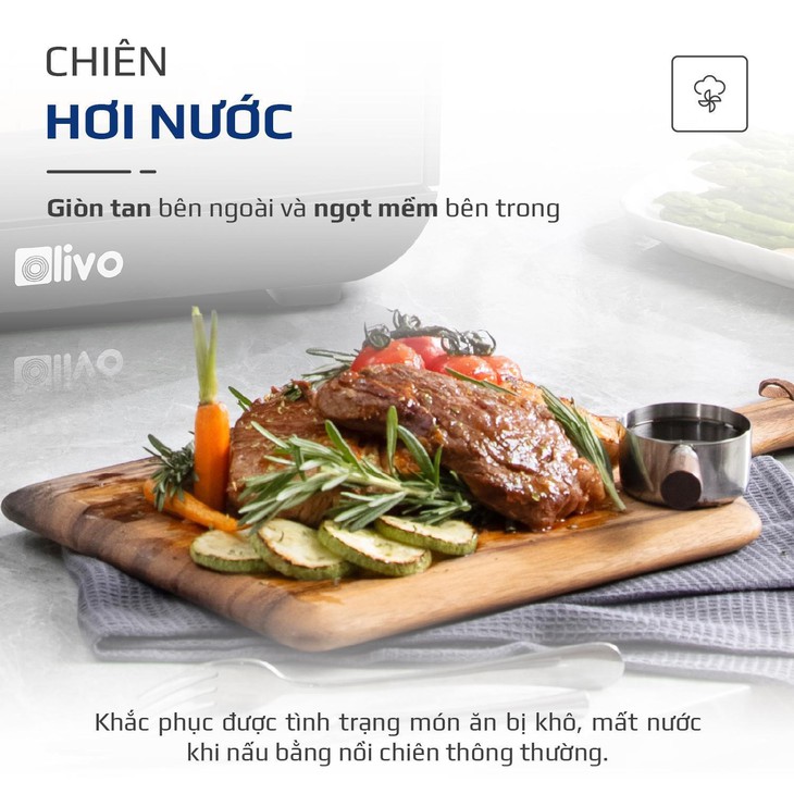 Nồi chiên hơi nước – hướng tới xu hướng sống eat clean- Ảnh 3.
