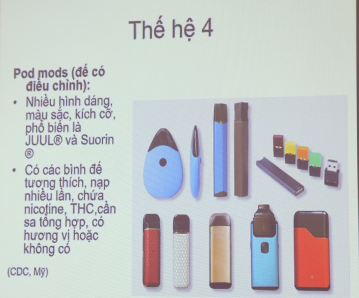 Thuốc lá điện tử chứa hàng trăm hoá chất cực kỳ độc hại, gây nguy hiểm cho sức khoẻ- Ảnh 1.