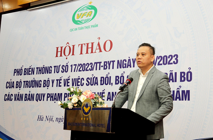 Phổ biến Thông tư sửa đổi, bổ sung, bãi bỏ nhiều văn bản quy định về an toàn thực phẩm của Bộ Y tế- Ảnh 1. Phổ biến Thông tư sửa đổi, bổ sung, bãi bỏ nhiều văn bản quy định về an toàn thực phẩm của Bộ Y tế- Ảnh 1.