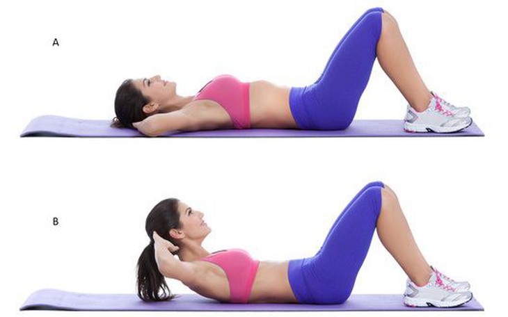Đánh tan mỡ bụng với bài tập 10 phút mỗi ngày