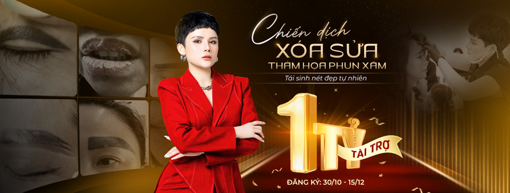Xóa sửa phun xăm lỗi, trả lại vẻ đẹp tự nhiên - Ảnh 1.