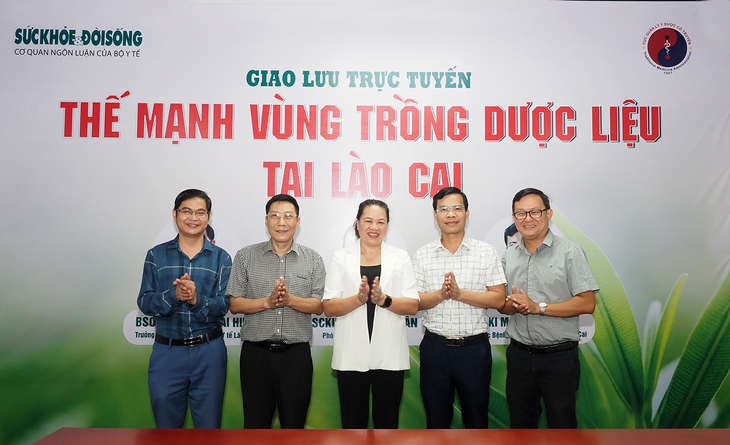Giao lưu trực tuyến: Thế mạnh vùng trồng dược liệu tại Lào Cai- Ảnh 1.