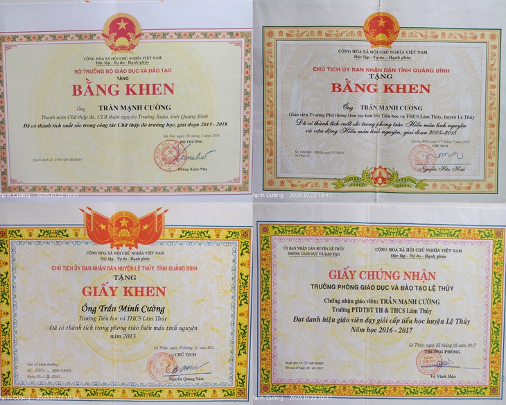 Những kỷ niệm khó quên trong hành trình đi 'cho máu' của thầy giáo vùng biên - Ảnh 8.