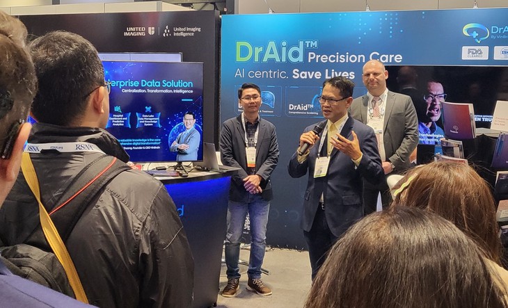 VinBrain mang các giải pháp Trí tuệ nhân tạo cho y tế tham gia Đại hội Điện quang và Y khoa 2023 tại Chicago, Hoa Kỳ- Ảnh 2.