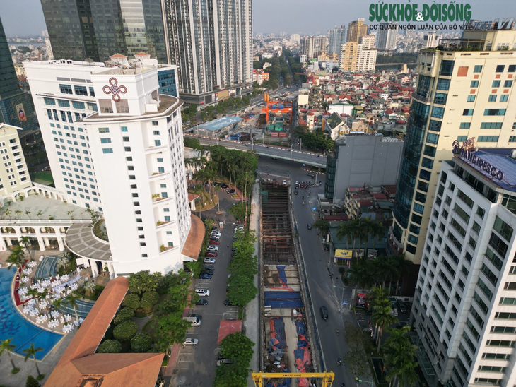 Hiện trạng tuyến đường sắt Metro Nhổn - ga Hà Nội sau 13 năm thi công- Ảnh 1. Hiện trạng tuyến đường sắt Metro Nhổn - ga Hà Nội sau 13 năm thi công- Ảnh 1.