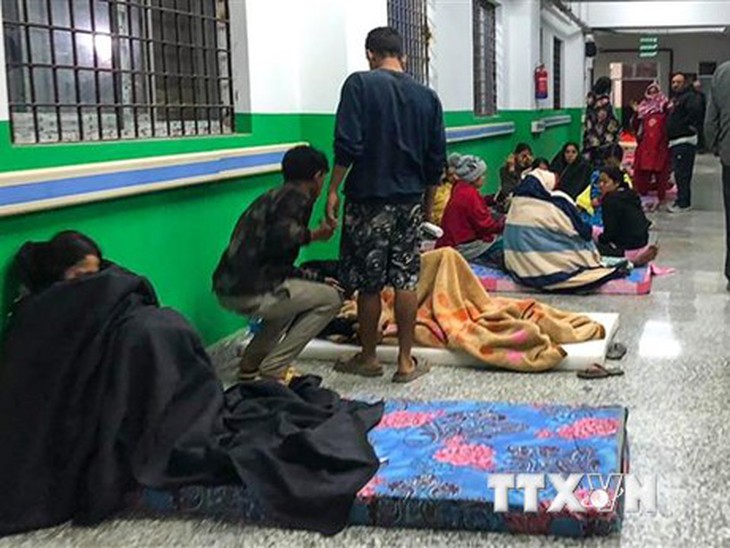 Động đất tại Nepal: Số người thiệt mạng tăng lên gần 120 người