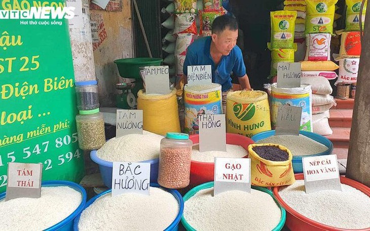 Giá gạo Việt Nam xuất khẩu lập đỉnh 15 năm