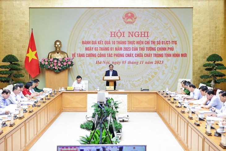 Thủ tướng: Công tác PCCC&CNCH là nhiệm vụ quan trọng trong quá trình phát triển KT-XH - Ảnh 1.