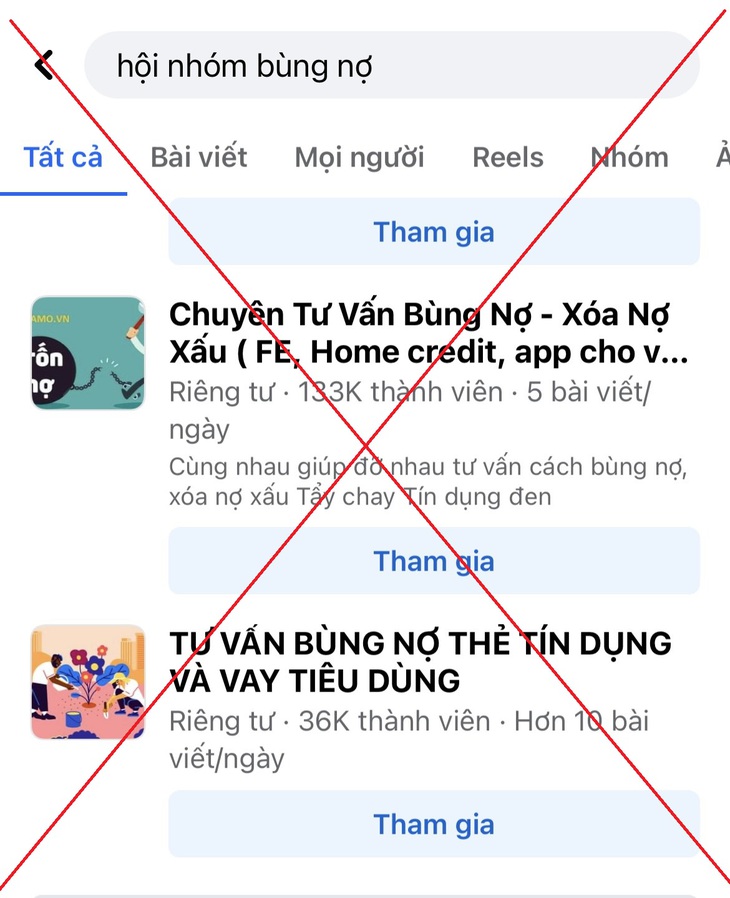 Chặn nhiều group xúi nhau tự tử và chia sẻ cách bùng nợ - Ảnh 1.