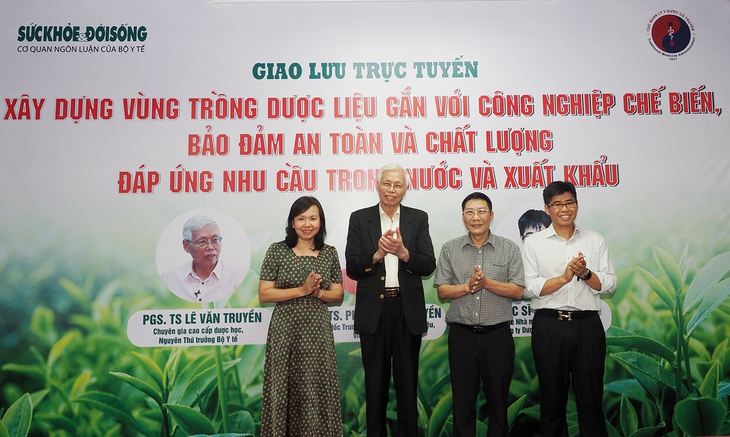 Giao lưu trực tuyến: Xây dựng vùng trồng dược liệu gắn với công nghiệp chế biến, bảo đảm an toàn và chất lượng đáp ứng nhu cầu trong nước và xuất khẩu- Ảnh 1.