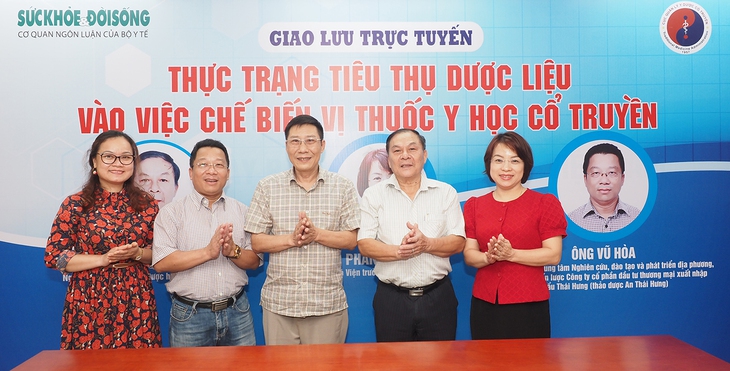 Giao lưu trực tuyến: Thực trạng tiêu thụ dược liệu vào việc chế biến vị thuốc y học cổ truyền- Ảnh 1.