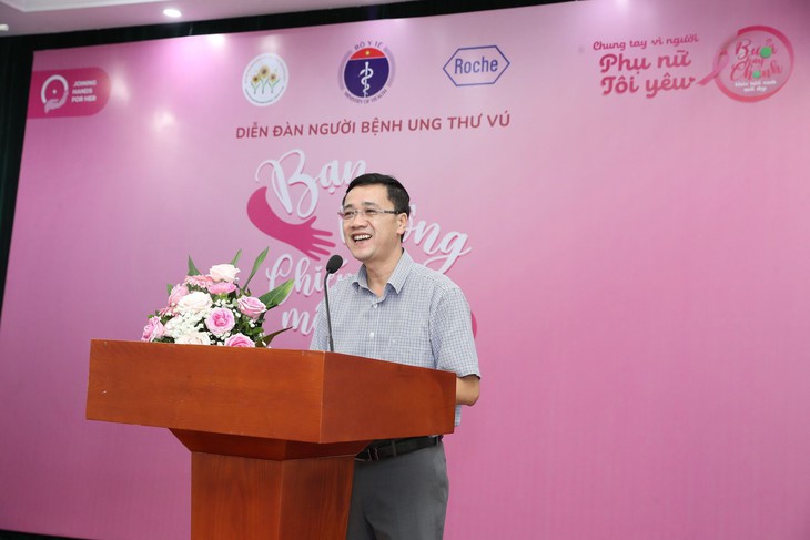 Diễn đàn người bệnh ung thư vú "Bạn không chiến đấu một mình" năm 2023 - Ảnh 1.