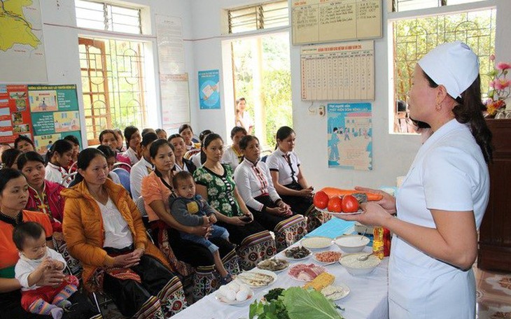 Phòng chống suy dinh dưỡng ở trẻ em vùng đồng bào dân tộc thiểu số và miền núi