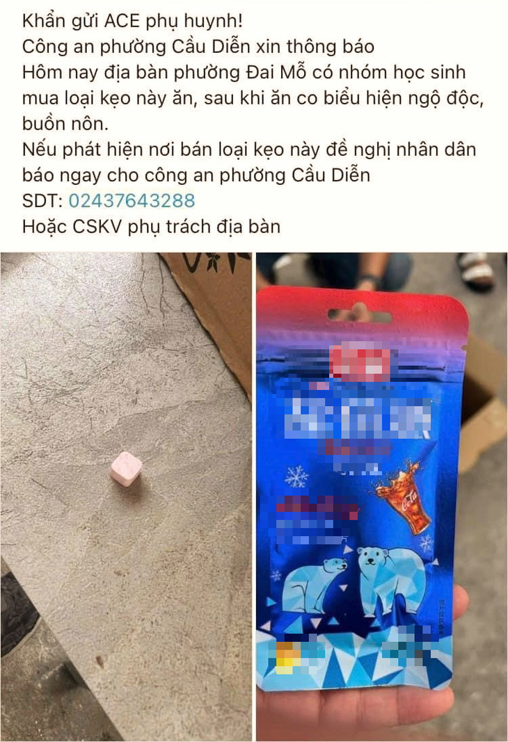 Sau thông tin kẹo 'lạ' bán ở cổng trường gây ngộ độc: Sở GD&ĐT Hà Nội chỉ đạo khẩn- Ảnh 1. Sau thông tin kẹo 'lạ' bán ở cổng trường gây ngộ độc: Sở GD&ĐT Hà Nội chỉ đạo khẩn- Ảnh 1.