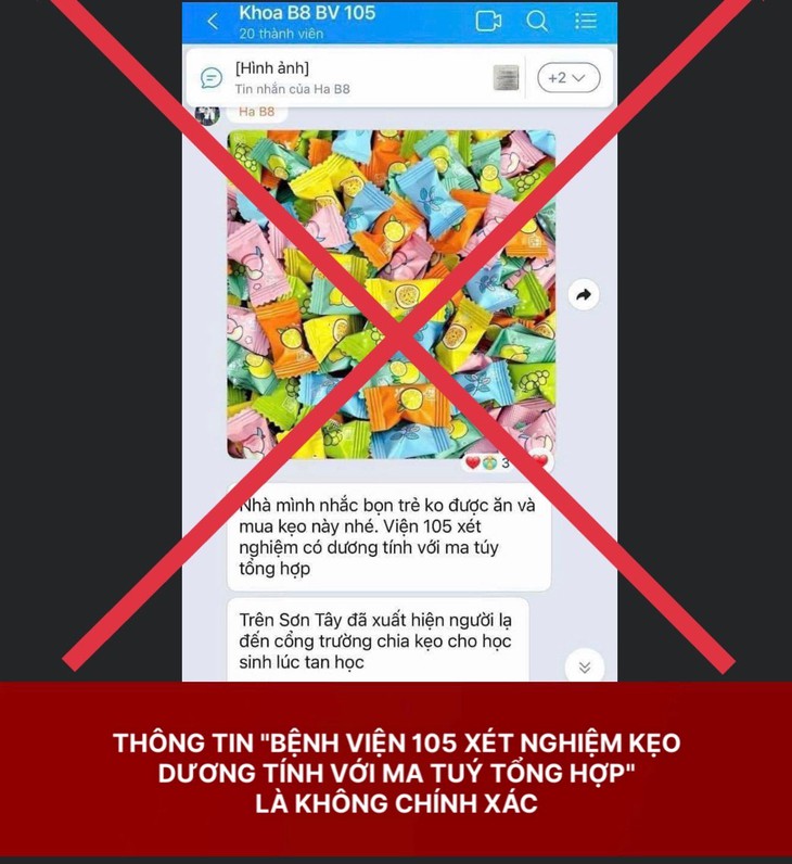Công an Hà Nội thông tin vụ kẹo lạ nghi chứa ma túy bán ở cổng trường- Ảnh 1. Công an Hà Nội thông tin vụ kẹo lạ nghi chứa ma túy bán ở cổng trường- Ảnh 1.