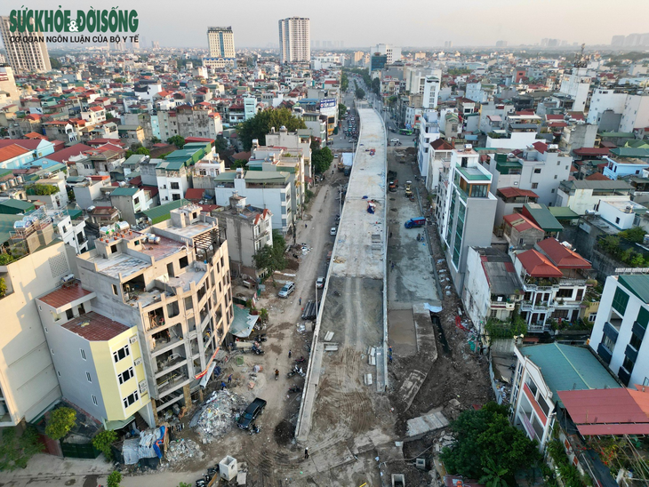 Tuyến đường nghìn tỉ thi công đứt đoạn 5 năm ở Hà Nội- Ảnh 4.