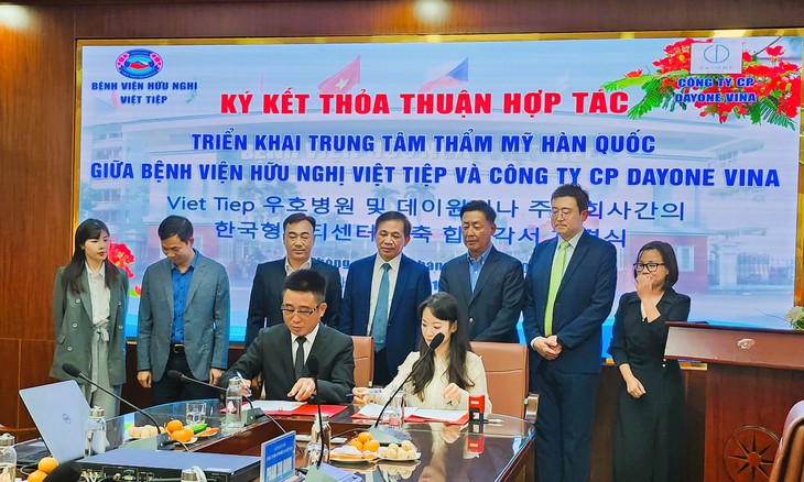Bệnh viện Việt Tiệp thành lập Trung tâm thẩm mỹ Hàn Quốc- Ảnh 2. Bệnh viện Việt Tiệp thành lập Trung tâm thẩm mỹ Hàn Quốc- Ảnh 2.