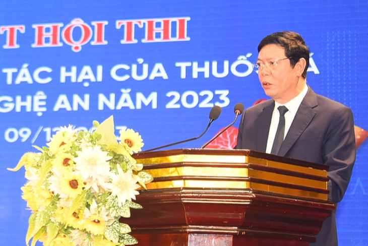 Bệnh viện Đa khoa TP. Vinh giành giải Nhất chung kết hội thi tìm hiểu phòng, chống tác hại của thuốc lá trong ngành Y tế Nghệ An năm 2023- Ảnh 1. Bệnh viện Đa khoa TP. Vinh giành giải Nhất chung kết hội thi tìm hiểu phòng, chống tác hại của thuốc lá trong ngành Y tế Nghệ An năm 2023- Ảnh 1.