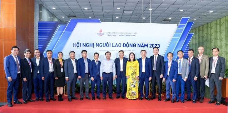 Hội nghị Người lao động PV GAS 2023: PV GAS hoàn thành vượt mức hầu hết các chỉ tiêu năm 2023- Ảnh 1.