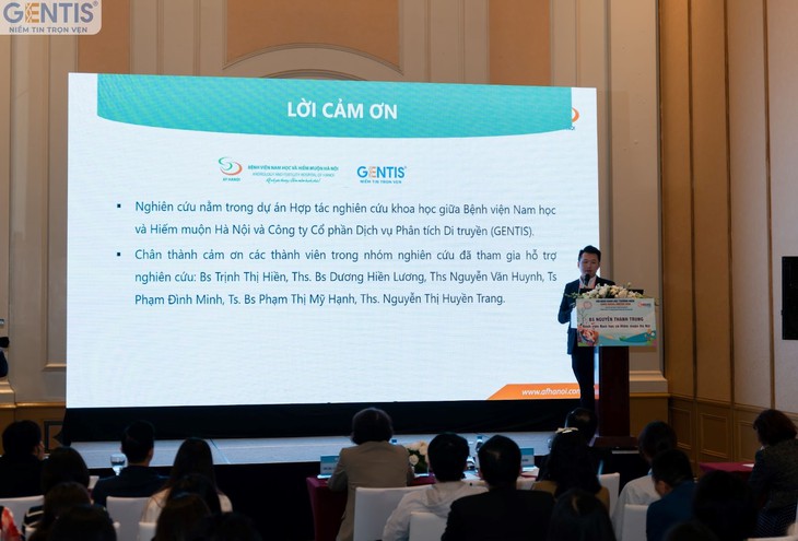GENTIS tài trợ vàng và báo cáo tại Hội nghị khoa học thường niên HASAM 2023- Ảnh 2. GENTIS tài trợ vàng và báo cáo tại Hội nghị khoa học thường niên HASAM 2023- Ảnh 2.
