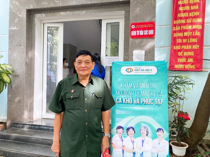 Kỷ niệm ngày 27/7, Mắt Hà Nội 2 khám miễn phí cho các đối tượng chính sách- Ảnh 1.