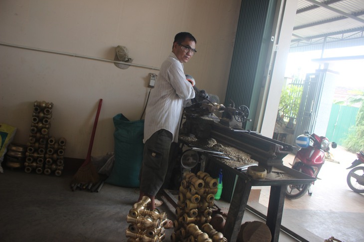 Làng đúc đồng Phú Lộc, Khánh Hòa ngày cuối năm- Ảnh 3.