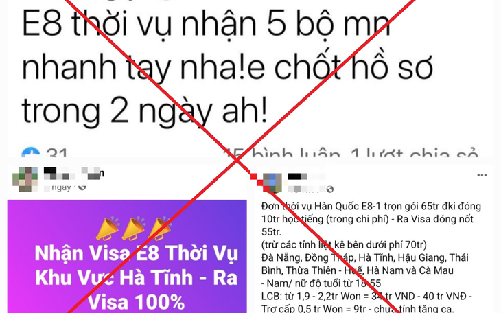 Cảnh báo "bẫy" lao động đi làm việc thời vụ tại Hàn Quốc