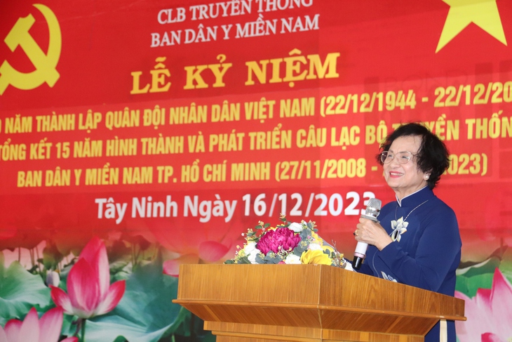 CLB Truyền thống Ban Dân Y miền Nam góp phần làm phong phú thêm giá trị lịch sử của ngành y tế- Ảnh 1. CLB Truyền thống Ban Dân Y miền Nam góp phần làm phong phú thêm giá trị lịch sử của ngành y tế- Ảnh 1.