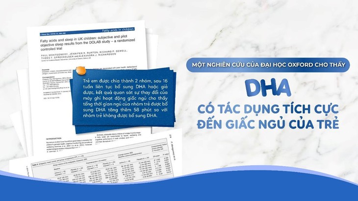 DHA có tác động tích cực đến giấc ngủ của trẻ- Ảnh 1.