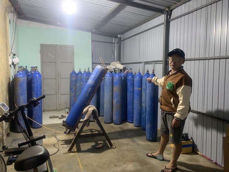 Triệt xoá kho sang chiết khí cười ở Quảng Nam- Ảnh 2.