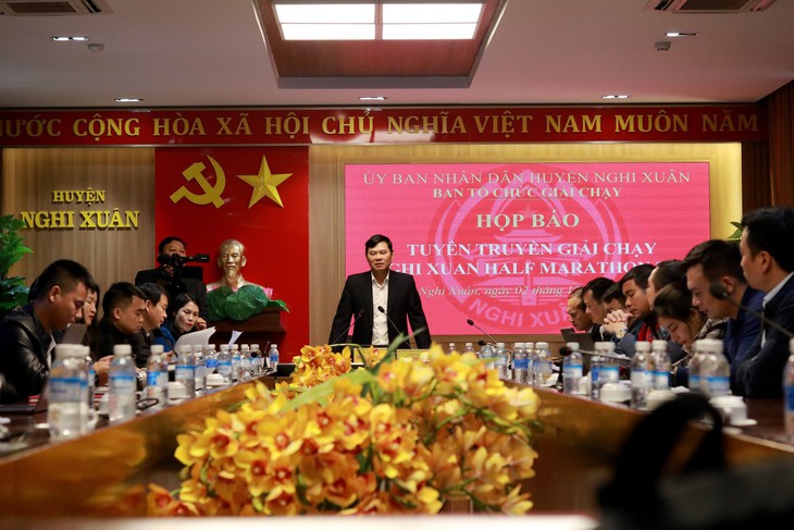 Họp báo Giải chạy “Nghi Xuân Half Marathon 2023”- Ảnh 2.