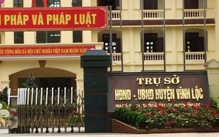 Kiểm điểm, làm rõ trách nhiệm cá nhân, tập thể liên quan nhiều vi phạm tại huyện Vĩnh Lộc