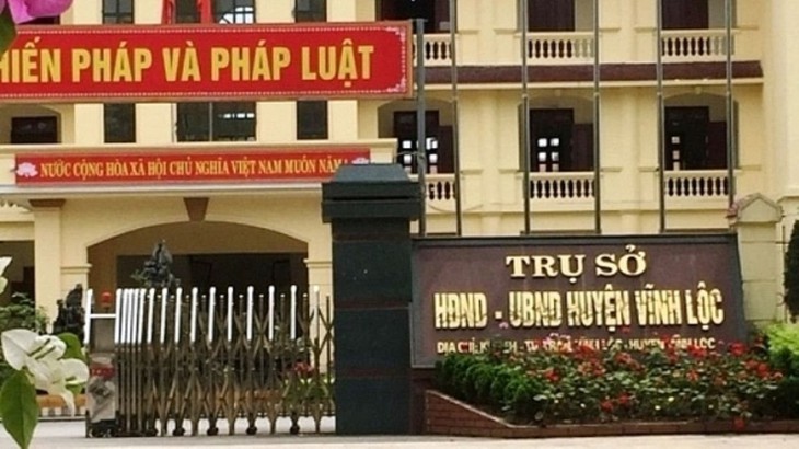 Kiểm điểm, làm rõ trách nhiệm cá nhân, tập thể liên quan nhiều vi phạm tại huyện Vĩnh Lộc- Ảnh 1. Kiểm điểm, làm rõ trách nhiệm cá nhân, tập thể liên quan nhiều vi phạm tại huyện Vĩnh Lộc- Ảnh 1.