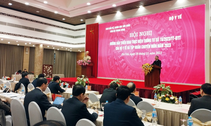 Nâng cao nghiệp vụ trong bảo vệ, chăm sóc sức khỏe cán bộ tỉnh, thành phố trực thuộc Trung ương- Ảnh 4. Nâng cao nghiệp vụ trong bảo vệ, chăm sóc sức khỏe cán bộ tỉnh, thành phố trực thuộc Trung ương- Ảnh 4.